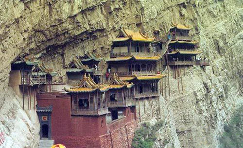 　　恒山悬空寺