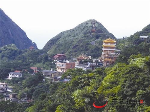 九份古城鸟瞰