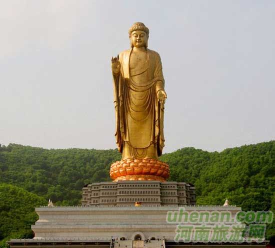 深秋去尧山赏红叶、泡温泉、拜大佛