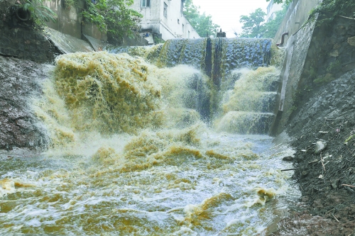 洛阳涧河遭大明渠中污水肆虐 钓出鱼儿都带油腥