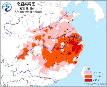 南方高温天气或再加强18省区市6日现高温天气