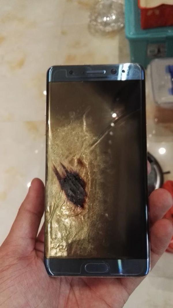 国行版三星Note 7也炸了？京东确认这个订单是真的