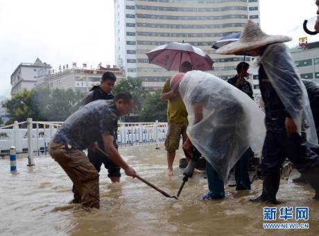 重庆巫溪遭暴雨洪水袭击