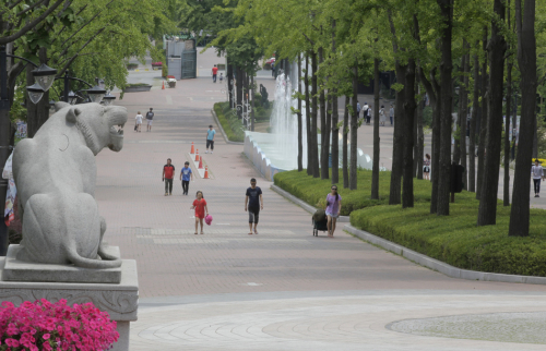 MERS疫情蔓延 韩国首尔闹市成为空城