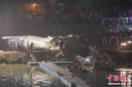 2月4日，经过近10余小时的努力，台湾复兴航空失事班机于当晚21时许从基隆河中打捞上岸。