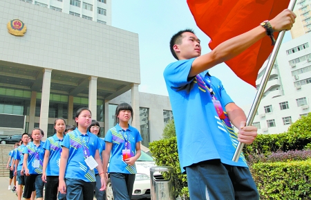 2012河南公安英烈子女夏令营开营