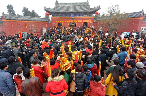 周口千年古庙会太昊陵庙会拉开大幕